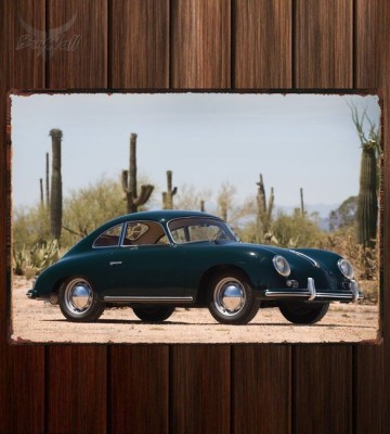 Металлическая табличка Porsche 356A Coupe